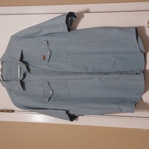 Carhartt Light Blue Short Sleeve Shirt